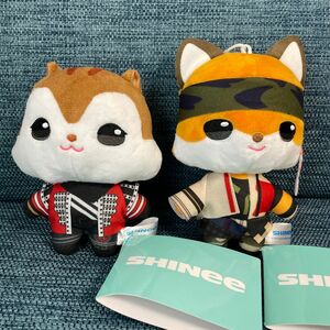 SHINee ANIMAL COORDY ミニぬいぐるみ 2種セット　MINHO ミンホ　KEY キー　推しクーポン使用可