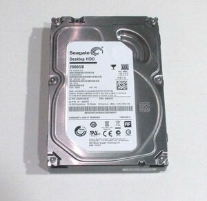 Seagate 2TB ST2000DM001 ハードディスク 2.0TB SATA 3.5インチ HDD ※注意