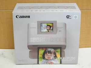 未使用 Canon SELPHY CP1200 ピンク キヤノン コンパクトフォトプリンター 保管品