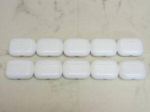 1円〜 動作未確認 Apple AirPods Pro 第1世代 ケース A2190 ケースのみ 10個セット イヤホン無し 未検品 現状渡し その56