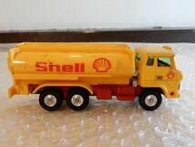 中古品 トミカ ダンディ 029 日野 タンクローリ Shell トミー ミニカー 当時物 箱付き 現状渡し_画像4