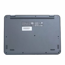 【1円】Lenovo レノボジャパン Chromebook Gen3 82J9S00R00 ChromeOS 32GB 4GB 11.6インチワイドノートPC タッチパネル ダークグレー 40655_画像3