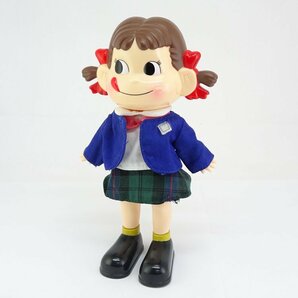 【1円/レア!】不二家 FUJIYA ペコちゃん 着せ替え人形 ワンピース パティシエ ブレザー 身長20㎝ ソフビ人形 フィギュアの画像6