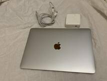 動作OK】MacBook Pro 2017 13.3インチ シルバー A1708 Core i5-7360U 2.3GHz RAM メモリ 8GB SSD 256GB Ventura 初期化 動作品 電通確認_画像1