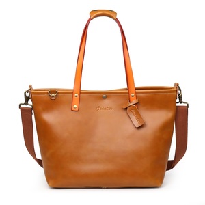 D09 2WAYS popular new goods hand made * high capacity * fine quality cow leather. leather tote bag! neat's leather shoulder bag 