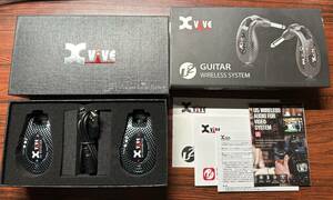 【中古美品】xvive XV-U2 ワイヤレス・ギターシステム カーボン 完動品