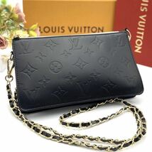 極美品 ルイ ヴィトン ヴェルニ レキシントン ショルダー ハンド バッグ ヌメ革 アクセソワール モット ポーチ LOUIS VUITTON_画像3