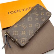 美品 ヴィトン モノグラム クレマンス ポルトフォイユ ラウンドファスナー 長財布 系 モノグラム ジッピー LOUIS VUITTON_画像2