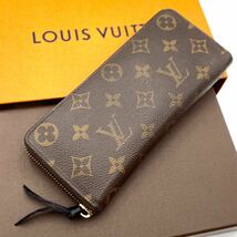 美品 ヴィトン モノグラム クレマンス ポルトフォイユ ラウンドファスナー 長財布 系 モノグラム ジッピー LOUIS VUITTON_画像1