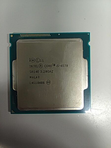 CPU Intel Core i5 4570 3.2GHz 4コア4スレッド