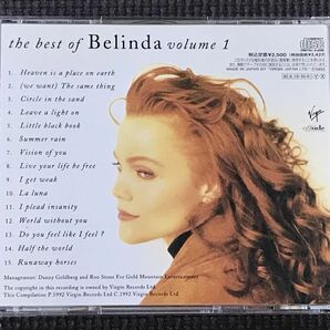 ベリンダ・カーライル ベスト・オブ・ベリンダ Belinda Carlisle the best of Belinda volume 1の画像2