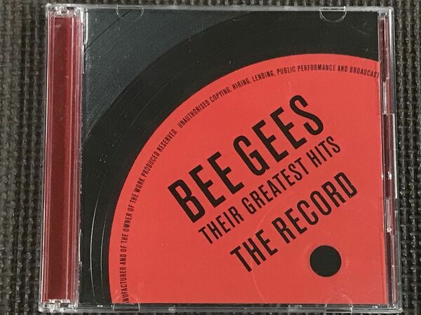 ビージーズ　グレイテスト・ヒッツ 2CD　The Bee Gees Their Greatest Hits The Record　ベストアルバム