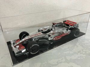 DeAGOSTINI 1/8 マクラーレン MP4-23 組立済み完成品 現状品 展示ケース付 / デアゴスティーニ F1マシン MP4/23 ボーダフォン い821a