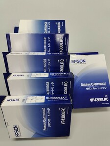 EPSON　リボンカートリッジ　ドットインパクト　VP4300LRC　6本 純正新品