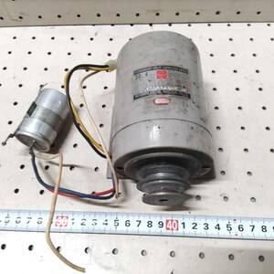 W012　松下電器産業 National　PERMANENT-SPILIT CAPACITOR MOTOR モーター　AP-TBB 30W 4POLE　動作未確認