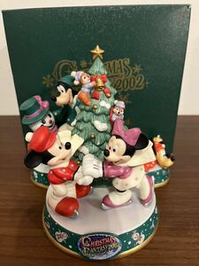 レア★クリスマス ファンタジー 2002 Christmas Fantasy ミッキー ミニー チップ＆デール グーフィー プルート ★フィギュアリン Disney 