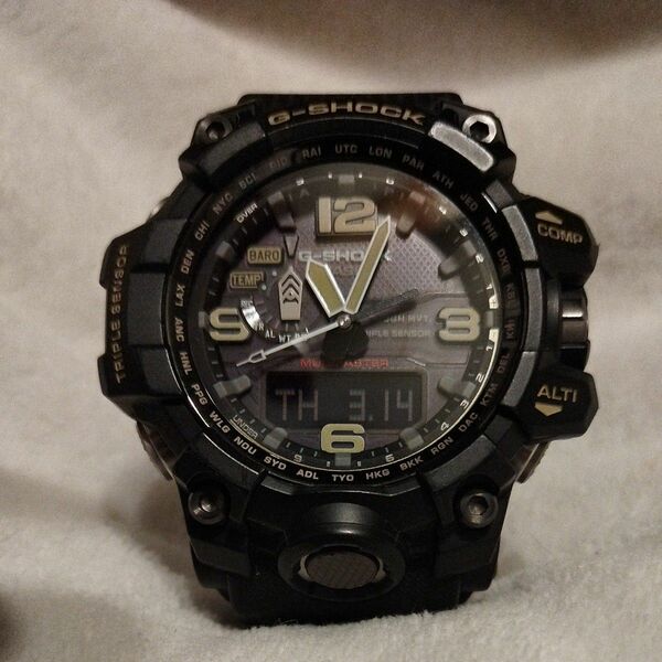 G-SHOCK CASIO MUDMASTER 腕時計 　GWG-1000-1AJF　電波ソーラー