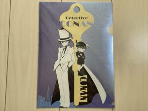激レア 初期もの 名探偵コナン 江戸川コナン 怪盗キッド 両面プリント クリアファイル 未使用品 グッズ 青山剛昌 1996年 日本製
