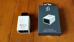 iFi Audio GND Defender インレット挿込型 アース切断アイテム（中古美品）その2