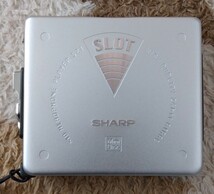 SHARP MDウォークマン MD-SS321 シルバー 動作美品 24bit 高音質 レア 希少品 ポータブルMDプレーヤー シャープ_画像4