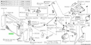 スズキ ジムニー Suzuki Jimny JB23W 1型 2型 3型 4型 エアコン コンデンサー Genuine Air Conditioner Condenser JDM SAMURAI KEI JAPAN