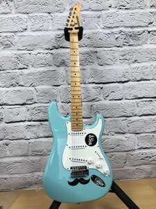 FERNANDES フェルナンデス ストラトタイプ エレキギター ライトブルー 外観難有 240319RM500609