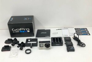 GoPro HERO4 CHDHY-401 ゴープロ ヒーロー4 シルバー アクションカメラ ビデオ 231225SK060400