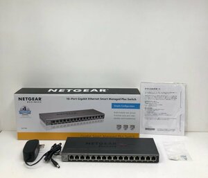 NETGEAR GS116E ギガビット16ポート アンマネージプラス スイッチングハブ 240208RM500138