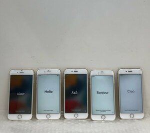 Apple iPhone 6S 5点セット 64GB A1688 NKQQ2A/J×2点 MKQQ2A/J×3点 ゴールド 利用制限au docomo SoftBank〇 231025SK010805