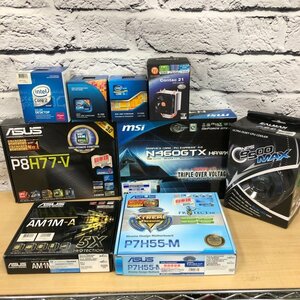 【ジャンク】 PCパーツ まとめ売り グラフィックボード マザーボード CPU CPUクーラー 他 多数 240226SK060836