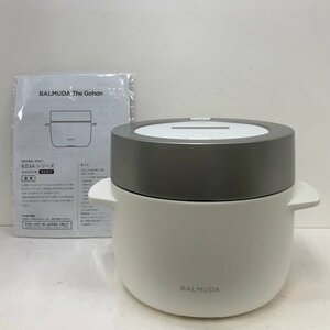 BALMUDA バルミューダ ザ ゴハン 電気炊飯器 K03A-WH ホワイト 240220SK430300