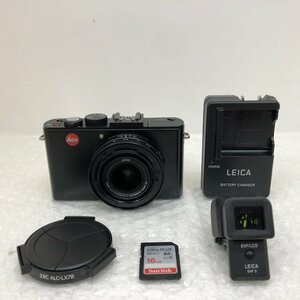 LEICA ライカ D-LUX 6 コンパクトデジタルカメラ 電子ビューファインダー SDカード16GB レンズキャップ付き 240222SK280895