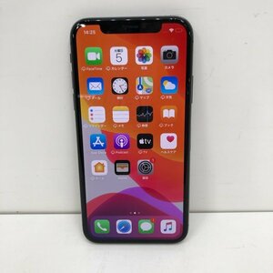 Apple iPhoneX 256GB A1902 MQC12J/A スペースグレイ docomo 利用制限〇 バッテリー最大容量89％ 240213SK230869