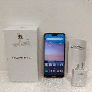 HUAWEI P20 lite 32GB ANE-LX2J サクラピンク ソフトバンク 利用制限〇 231222SK120564