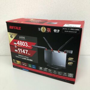 Buffalo バッファロー Wi-Fi 6対応 Wi-Fiルーター WXR-6000AX12P チタニウムグレー 240306RM380196