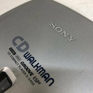 【ジャンク品】SONY ソニー ポータブルCDプレーヤー D-E400 240129SK120550の画像8