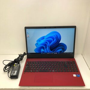 NEC LAVIE PC-N1575BAR-E3 Windows11 Core i7-1165G7 2.80GHz 8GB SSD 512GB 15インチ レッド ノートパソコン 240305SK280838