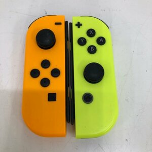 【ジャンク品】Nintendo switch ニンテンドースイッチ ジョイコン 計2点 HAC-015/HAC-016 Joy-Con オレンジ　イエロー　240305SK280220