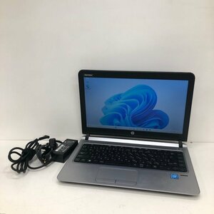 HP ProBook 430G3 ノートパソコン Windows 11 Celeron-3855U 1.60GHz 8GB SSD 128GB 240308SK280427