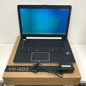 THIRDWAVE Diginnos VH-AD3L Windows10 Celeron CPU N3450 1.10GHz 4GB SSD 240GB 14インチ ホワイト ノートパソコン 240227SK220088