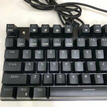 havit メカニカルゲーミングキーボード HV-KB389L リストレスト付き 240227SK100334_画像3