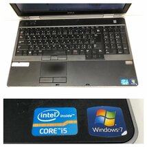 DELL デル Latitude E6530 Windows10 Pro Core i5-3320M 2.60Ghz 8GB SSD 256GB ノートパソコン 240226SK280091_画像9