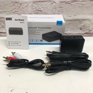 【ジャンク品】 August Dual Bluetooth Transmitter MR270B オーディオトランスミッター 230728RM750001