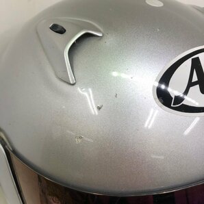 Arai アライ PROFILE プロファイル フルフェイス ヘルメット 59-60cm シルバー 240315SK310624の画像8