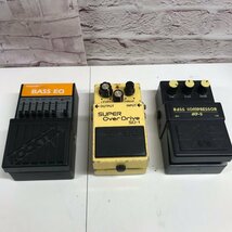 【ジャンク】ギター用エフェクター まとめ売り ARIA/ROCKTEK/TOKAI/BOSS/ZOOM 240216RM440087_画像1