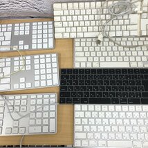 ジャンク Apple Keyboard 計7点まとめ売り 有線 無線 A1644/A1843/A1242/A1243/A1048 240308SK191431_画像3