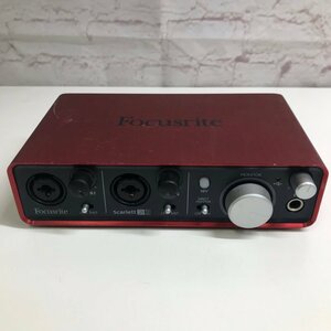 Focusrite オーディオインターフェース Scarlett2i2 本体のみ 240130SK300783