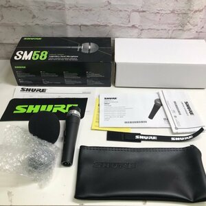 SHURE SM58 シュアー ダイナミックマイク 240319SK040287