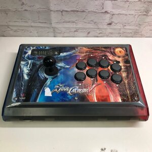 【ジャンク品】ソウルキャリバーV アーケード ファイトスティック ソウルエディション 240206SK120329