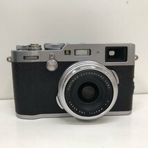 【ジャンク品】FUJIFILM 富士フィルム X100F デジタルカメラ シルバー 動作未確認 240321SK750112_画像2